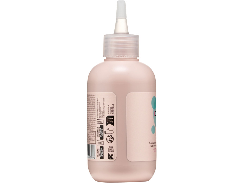 Скраб-флюїд для очищення шкіри голови Inebrya ice cream scalp fluid tri-action dermo-purifiyng 150 мл