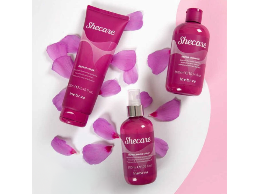 Відновлювальний шампунь для волосся Inebrya She Care Repair Shampoo 1000 мл