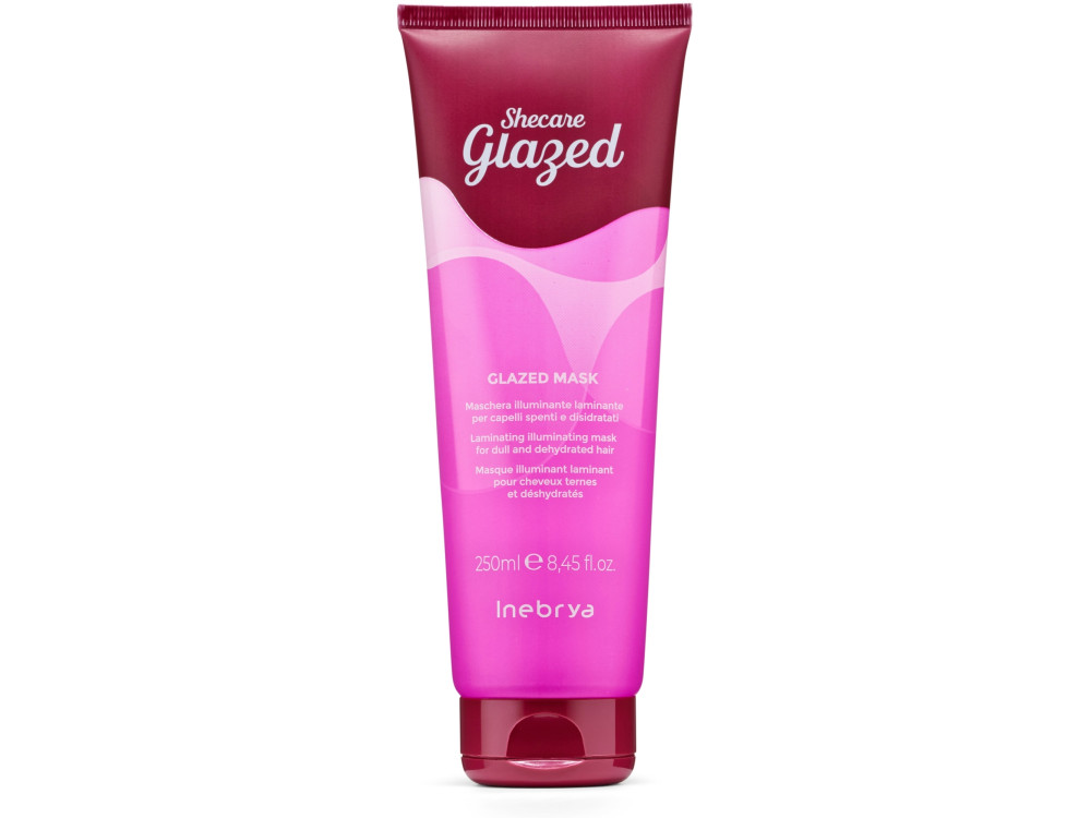 Маска для блиску волосся з ефектом глазурування Inebrya Shecare Glazed Mask 250 мл