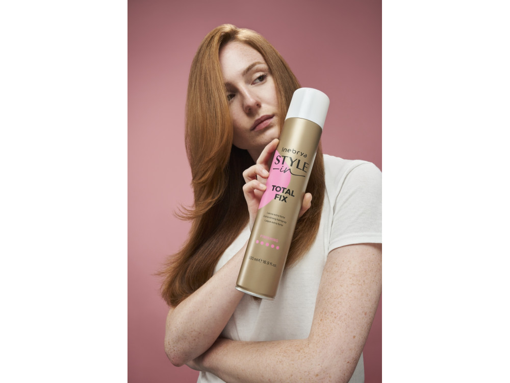 Лак для волосся екстра-сильної фіксації Inebrya Style-In Extra Strong Hair Spray, 750 мл