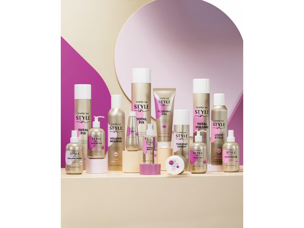 Мус для об'єму волосся Inebrya Style-In Volumizing Mousse фіксація 2, 400 мл