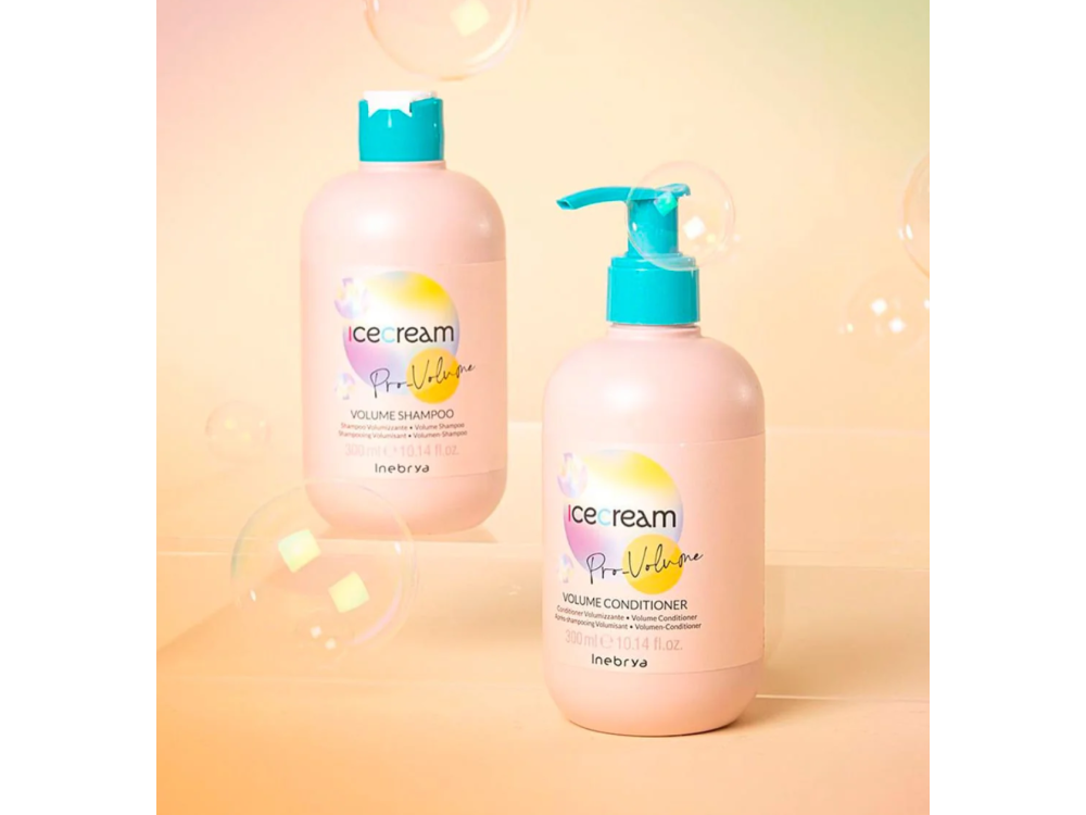 Кондиціонер для тонкого волосся Inebrya Volume ice cream conditioner 300 мл