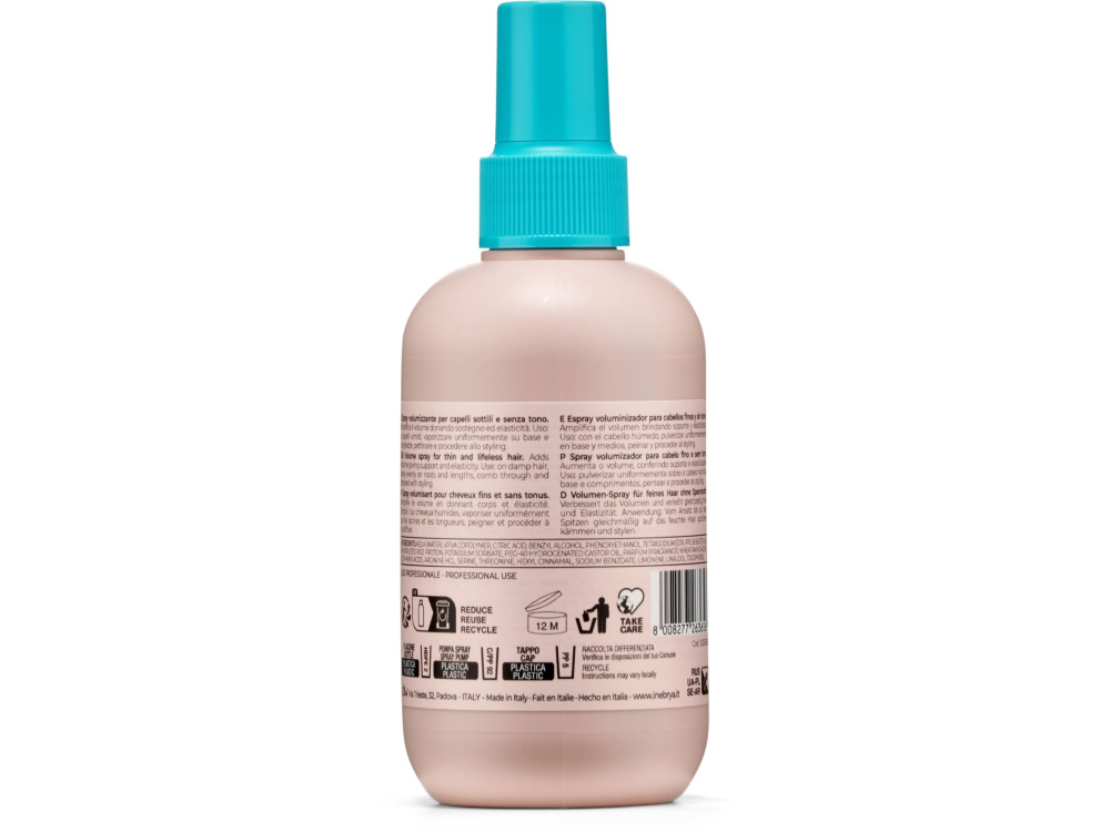 Спрей для надання об'єму волосся Inebrya Ice Cream Volume One 15 in 1 Spray 200 мл