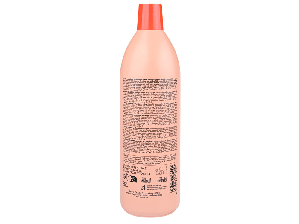 Парфумована окислювальна емульсія Inebrya Color Oxidizing Perfumed Emulsion Cream 10 vol 3% 1000 мл
