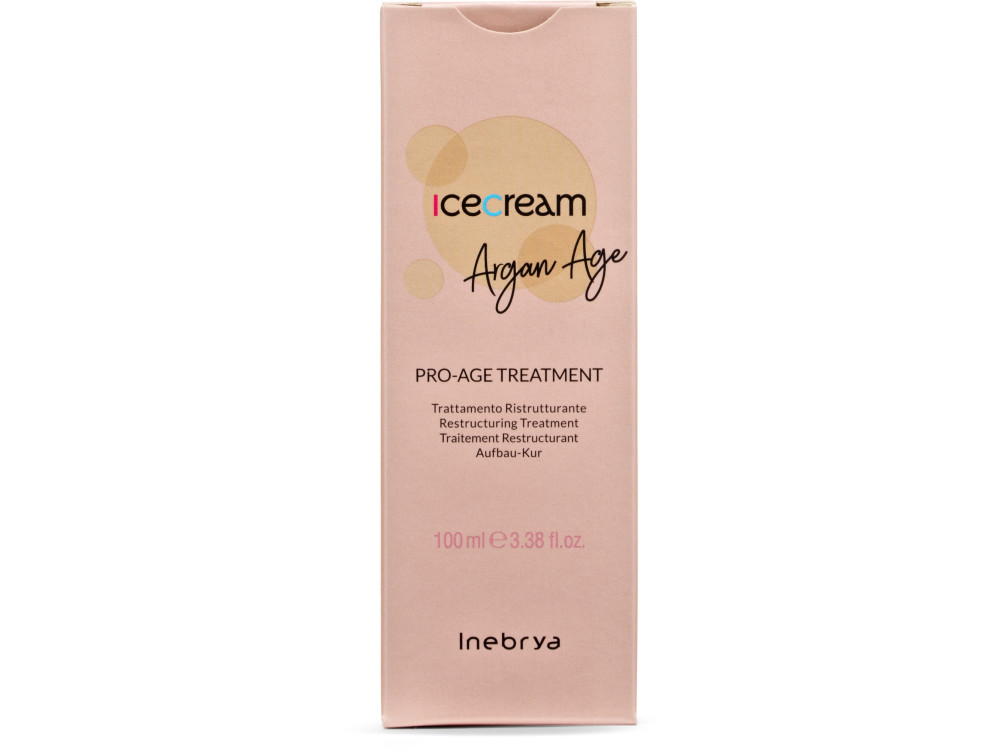 Арганова олія проти посічених кінчиків Inebrya Ice Cream Pro Age Argan Oil Treatment 100 мл