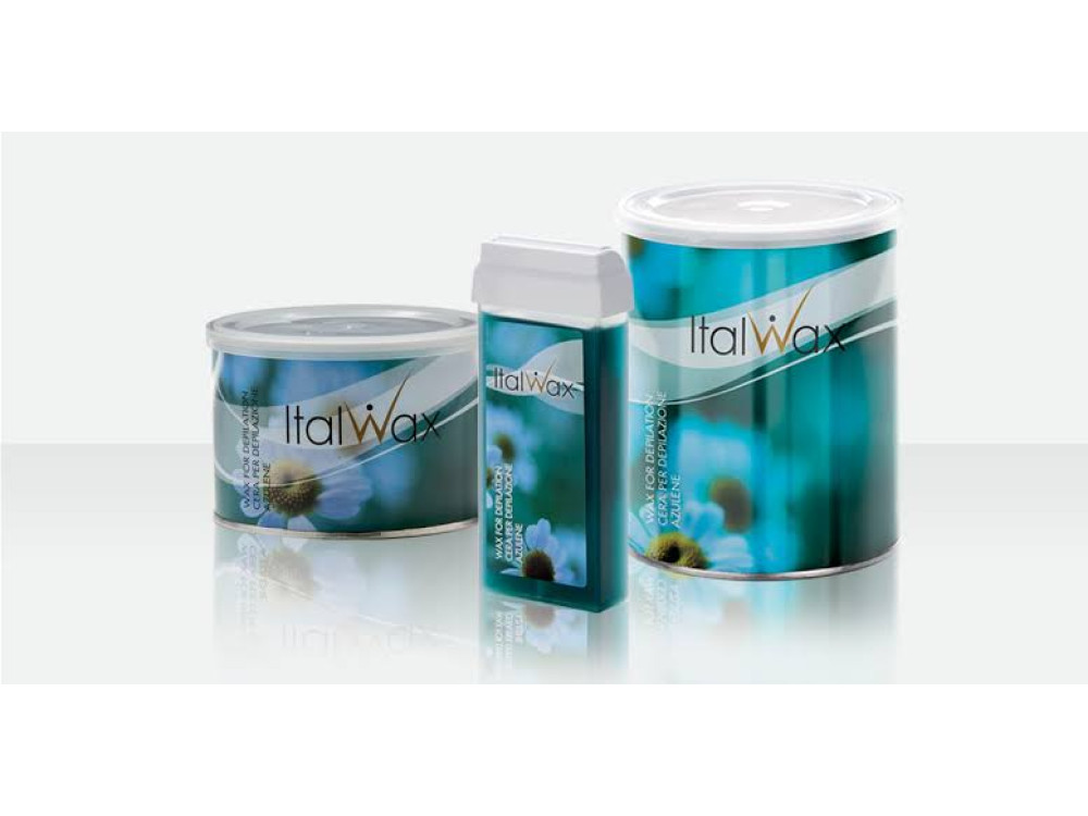 Віск у банці Italwax 400мл Азулен