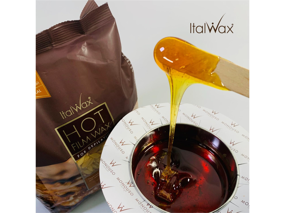 Гарячий плівковий віск в гранулах Italwax 100г Натуральний