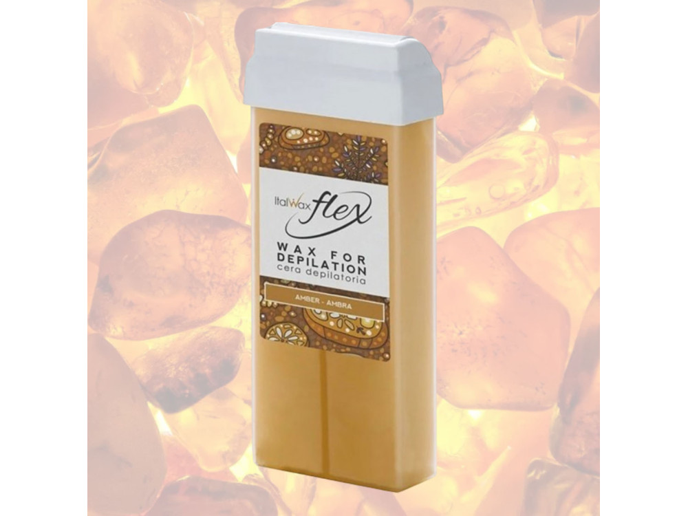 Віск у картриджі Italwax FLEX 100г Бурштин