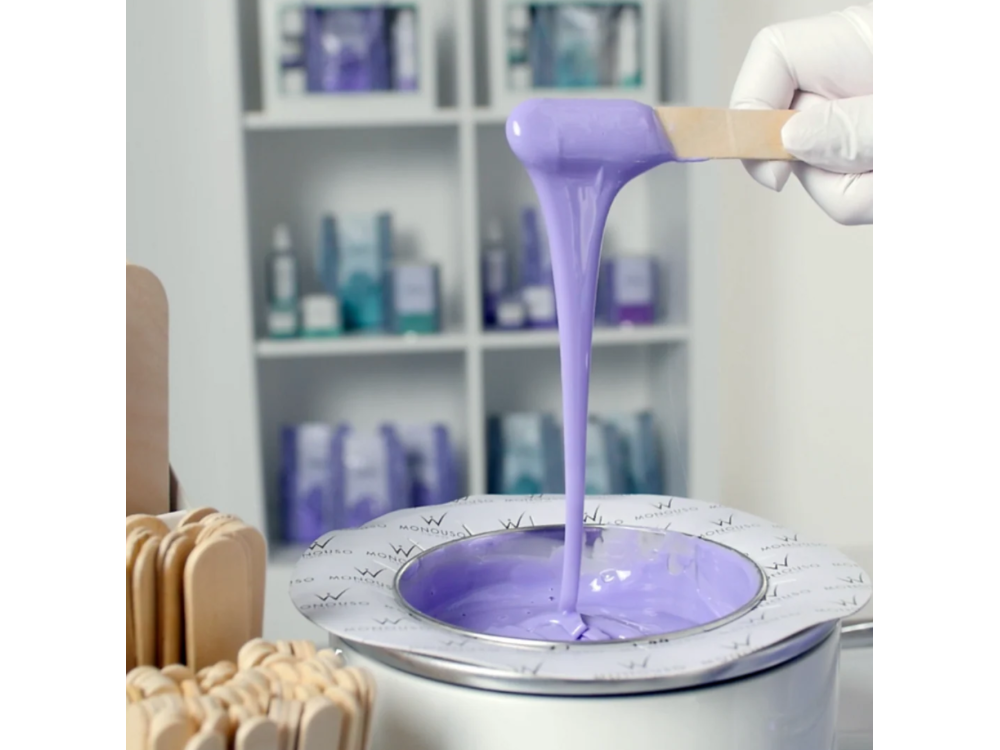 Гарячий плівковий віск в гранулах Italwax 1000г VANIRA Лаванда