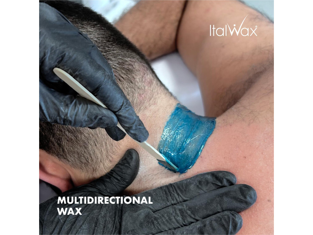Гарячий плівковий віск в гранулах Italwax 500г Barber Edition для обличчя