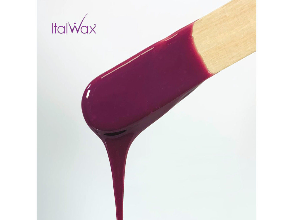 Гарячий плівковий віск в гранулах Italwax 100г Слива
