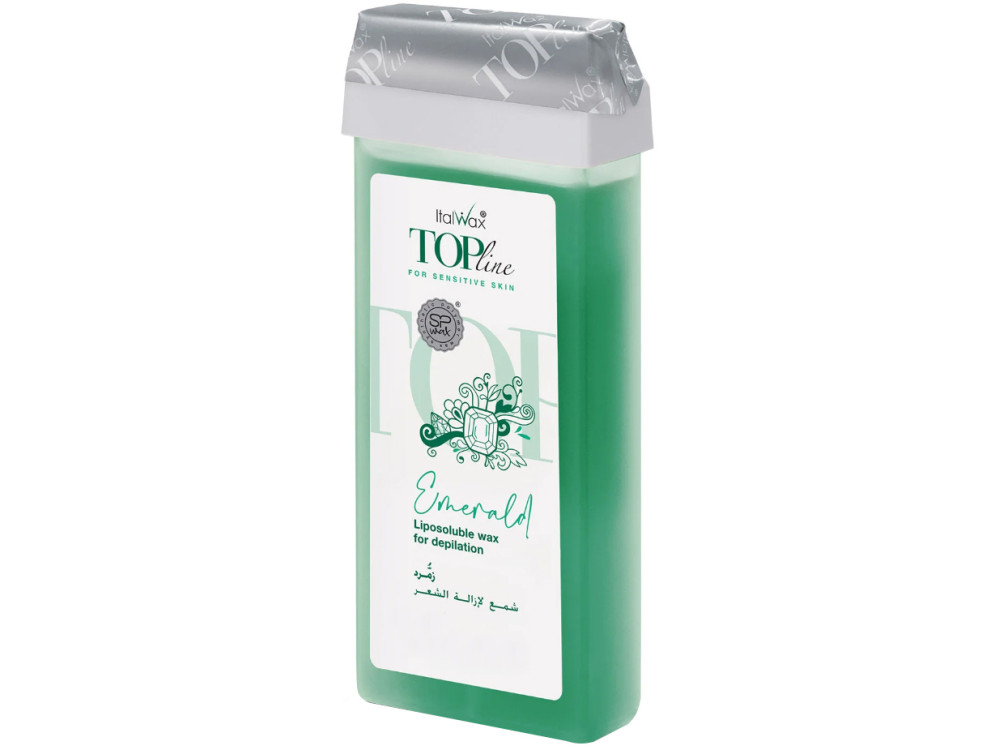 Віск у картриджі Italwax TOP LINE 100г Смарагд