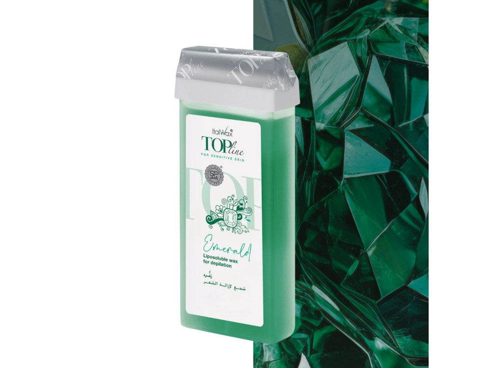 Віск у картриджі Italwax TOP LINE 100г Смарагд