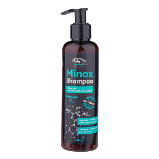 Шампунь з міноксидилом від випадіння волосся Minox Shampoo, 200мл