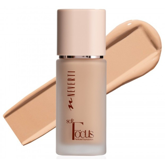 Тональна основа Neverti Soft Focus NP305 005 Caramel Romance, 32 мл