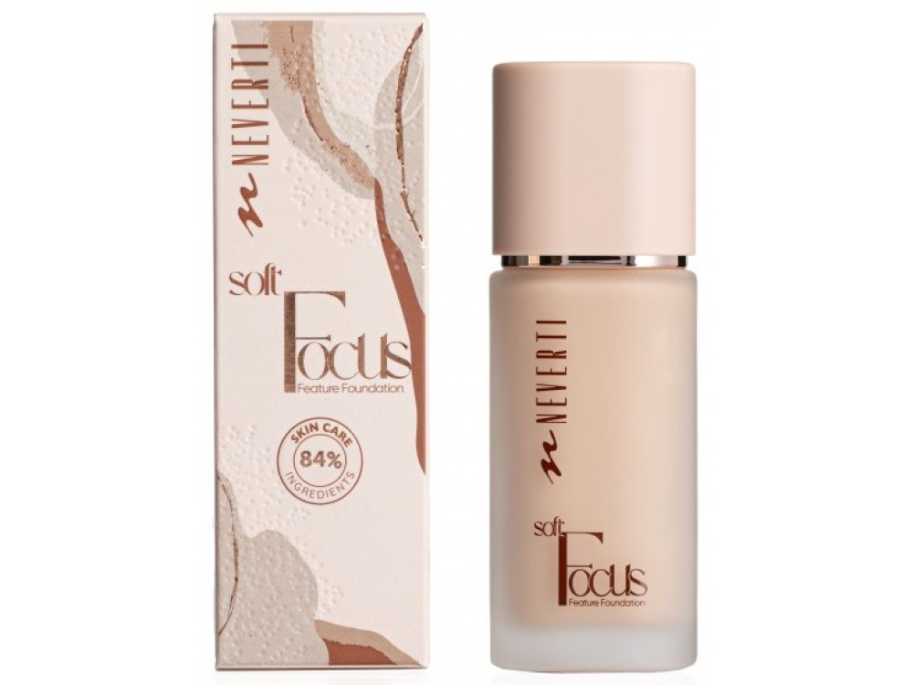 Тональна основа Neverti Soft Focus NP305 001 Pinky Nude, 32 мл