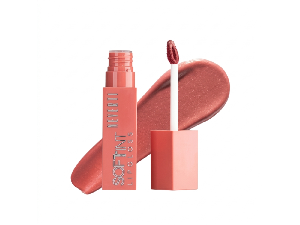 Блиск для губ Neverti Soft Tint Lipgloss NP802 №001