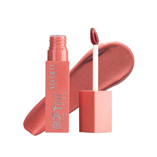 Блиск для губ Neverti Soft Tint Lipgloss NP802 №001