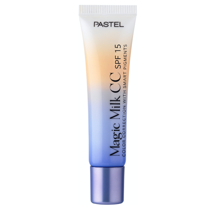 СС крем Magic Milk SPF 15 Pastel Корекція кольору з розумними пігментами тон 50 Light Medium 30мл