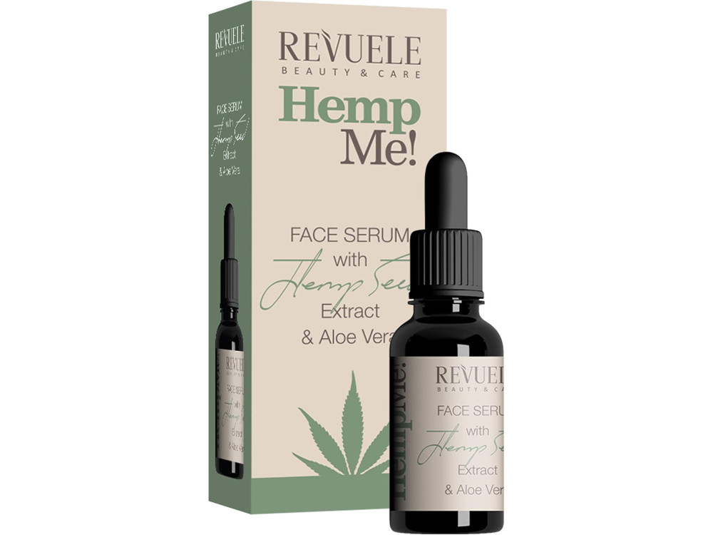 Сироватка для обличчя зволожуюча Revuele Hemp me!, 30 мл