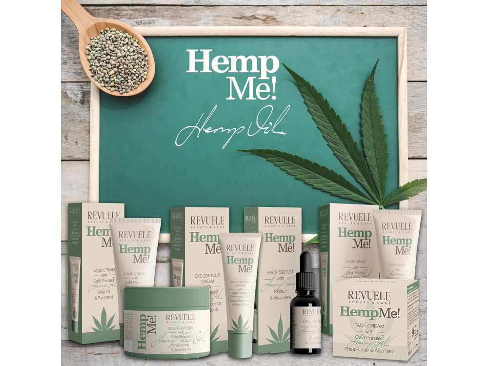 Крем для контуру очей Revuele HEMP ME!, 35 мл