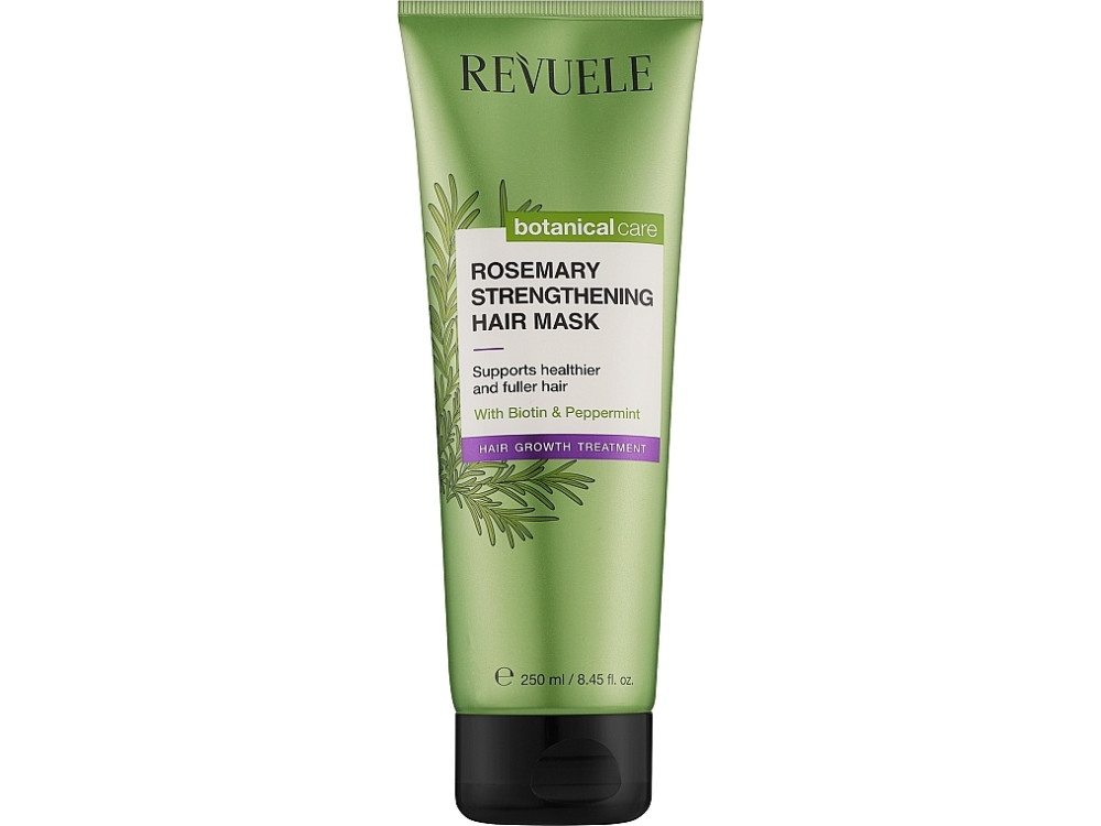 Маска зволожуюча з розмарином для росту та густоти волосся Revuele Rosemary, 250 мл