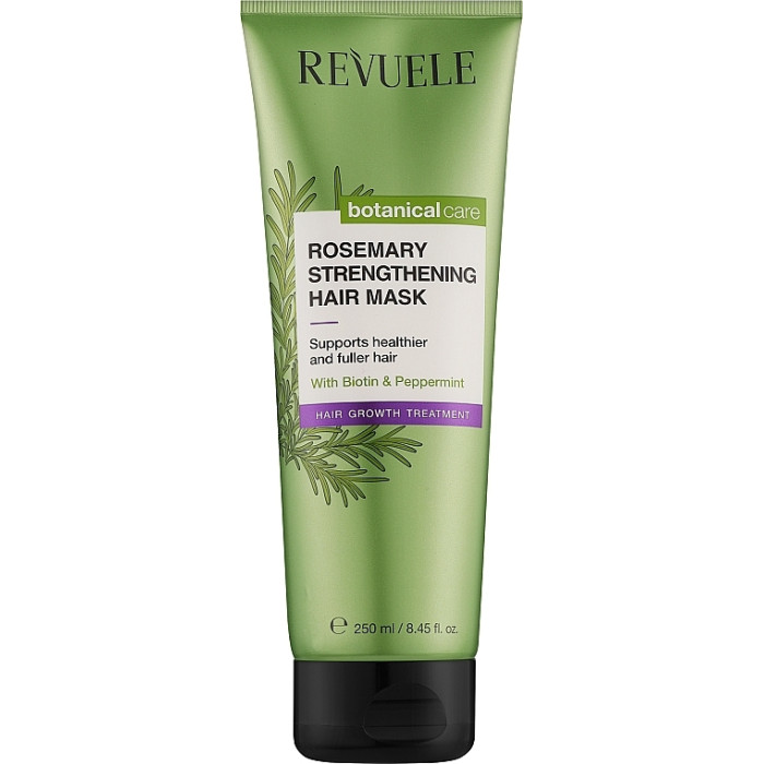 Маска зволожуюча з розмарином для росту та густоти волосся Revuele Rosemary, 250 мл