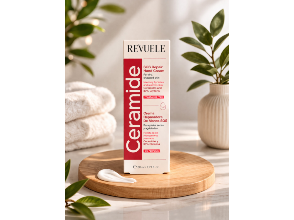 SOS-крем для рук відновлюючий Revuele Ceramide, 80 мл