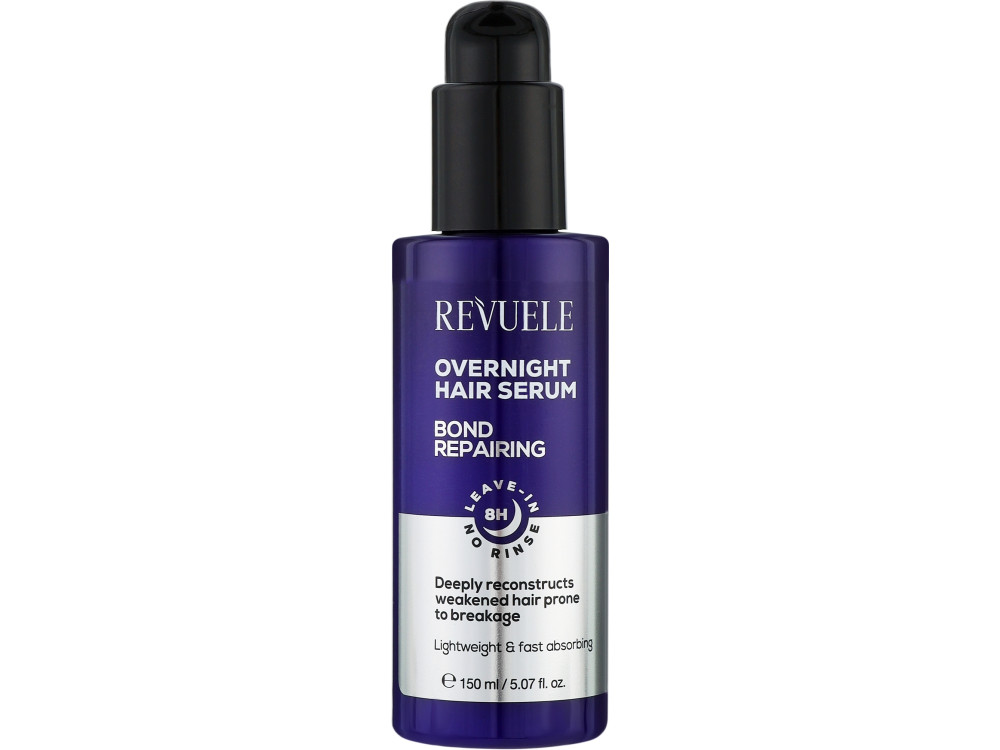 Відновлююча нічна сироватка для волосся Revuele Overnight Hair Serum 8H, 150 мл