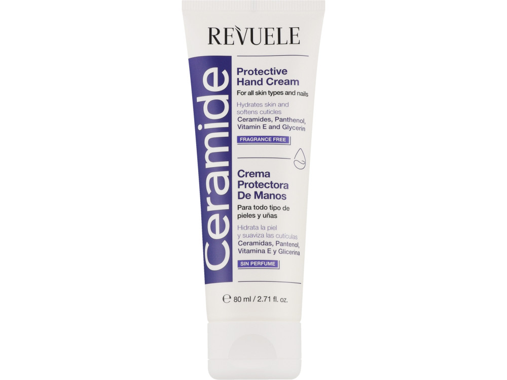 Захисний крем для рук Revuele Ceramide, 80 мл