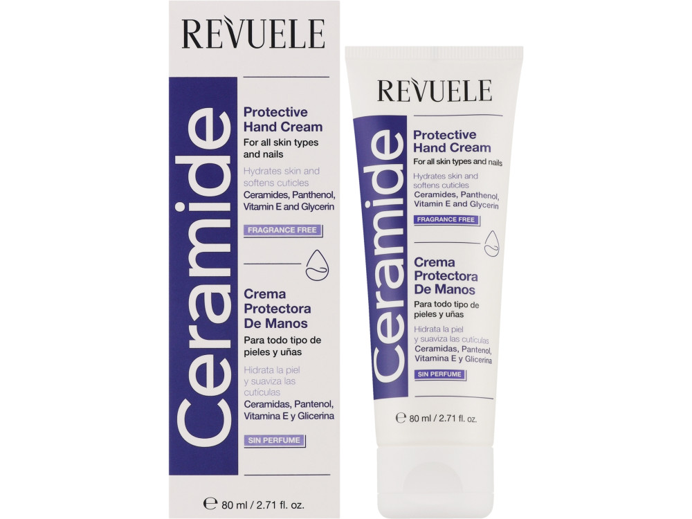 Захисний крем для рук Revuele Ceramide, 80 мл