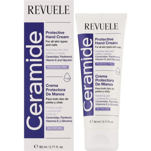Захисний крем для рук Revuele Ceramide, 80 мл