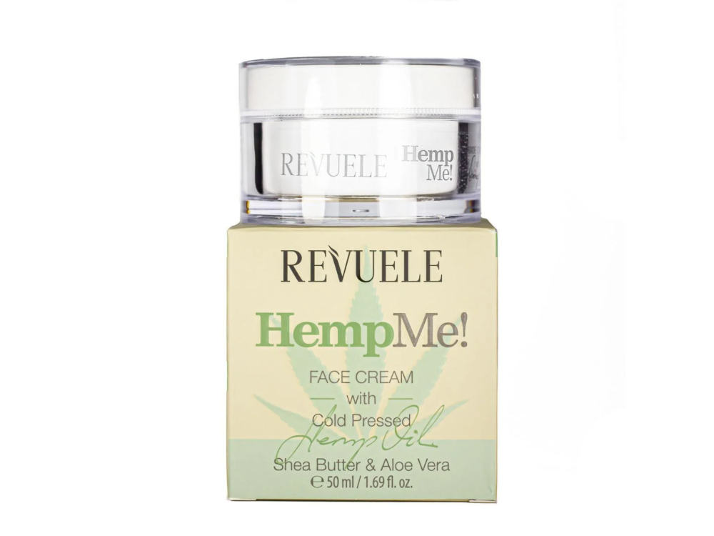 Крем для обличчя універсальний для будь-якого типу шкіри Revuele HEMP ME! 50 мл