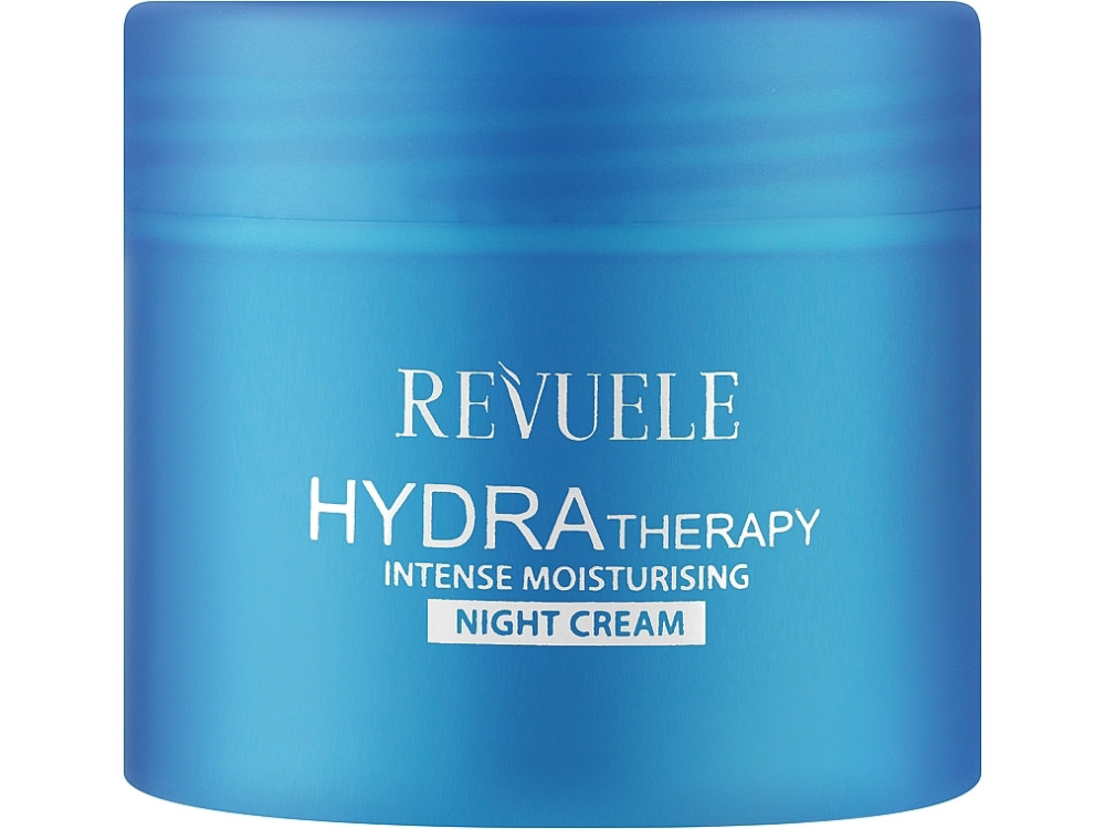 Нічний крем для обличчя інтенсивно зволожувальний  Revuele Hydra Therapy, 50 мл