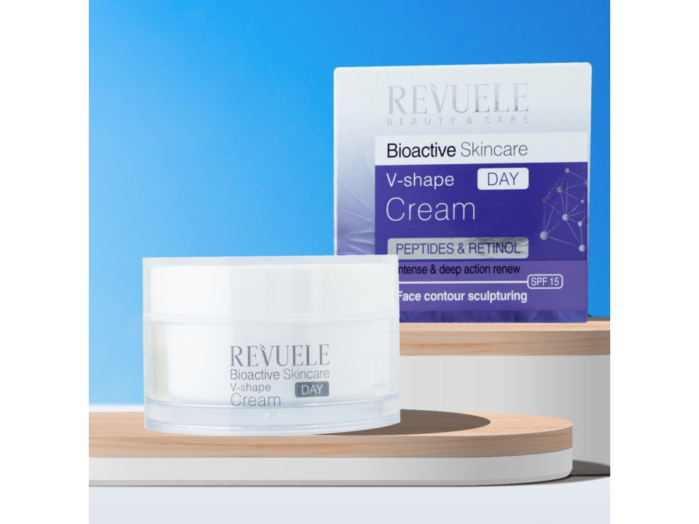 Формуючий денний крем з пептидами та ретинолом Revuele Bioactive, 50 мл