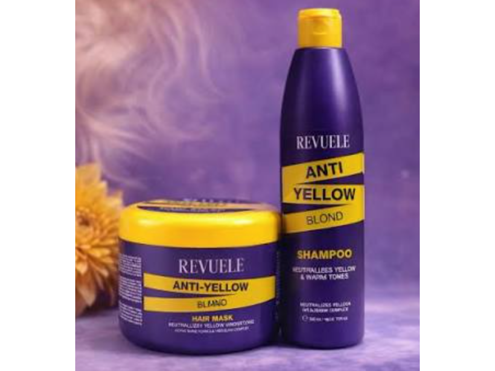 Шампунь для блондинок від жовтизни Revuele Anti Yellow Blond, 300 мл
