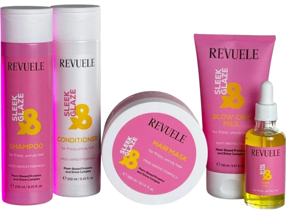 Молочко для укладання волосся феном Revuele Sleek & Glaze, 150 мл