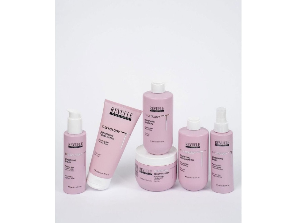 Спрей для тонкого та слабкого волосся Незмивний Revuele Hair Professional Thickology Densifying, 150 мл