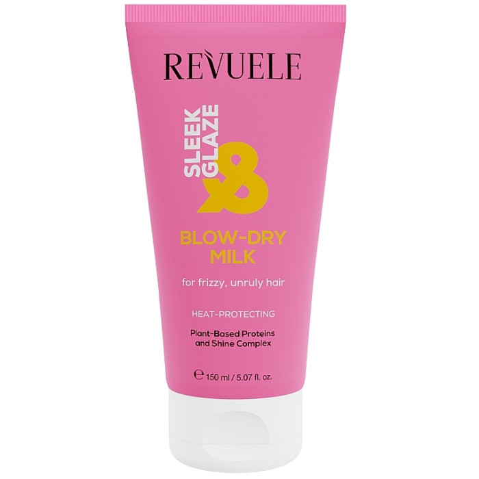 Молочко для укладання волосся феном Revuele Sleek & Glaze, 150 мл