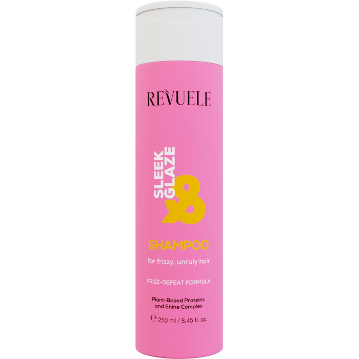 Шампунь для неслухняного та тьмяного волосся Revuele Sleek & Glaze, 250 мл
