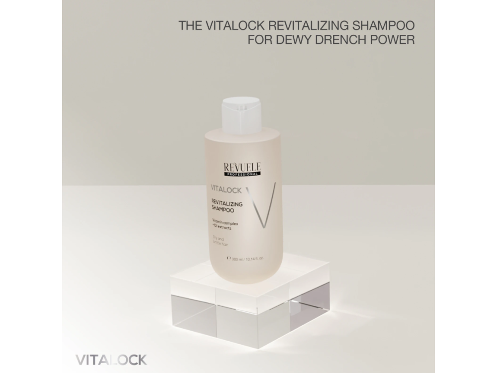 Шампунь для сухого та ламкого волосся Revuele Hair Professional Vitalock Revitalizing, 300 мл