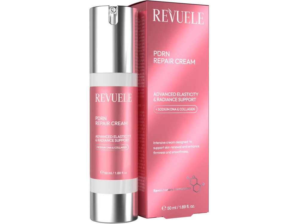 Відновлювальний крем для обличчя Revuele PDRN Repair Cream з полінуклеотидами, 50 мл
