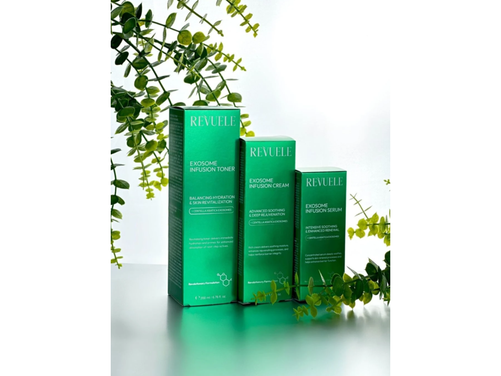 Крем для обличчя Revuele Exosome Infusion Cream з екзосомами центели, 50 мл