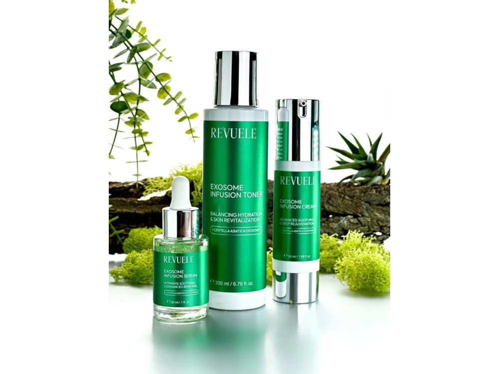 Крем для обличчя Revuele Exosome Infusion Cream з екзосомами центели, 50 мл