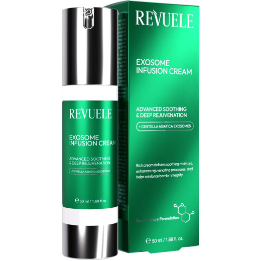 Крем для обличчя Revuele Exosome Infusion Cream з екзосомами центели, 50 мл