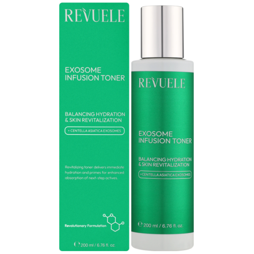 Тонер для обличчя Revuele Exosome Infusion Toner з екзосомами центели, 200 мл