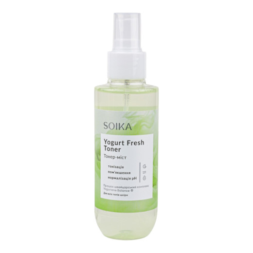 Тонер-міст для обличчя Yogurt Fresh Toner Soika 150 мл