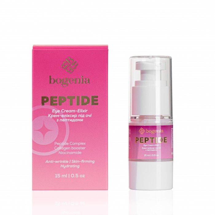 Крем-еліксир під очі з пептидами Peptide Eye Cream-Elixir Bogenia BG454
