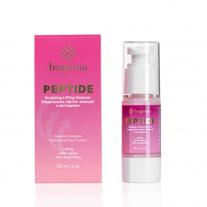 Моделювальна ліфтінг-есенція для обличчя з пептидами Bogenia BG454 Peptide Sculpting Lifting Essence, 30 мл