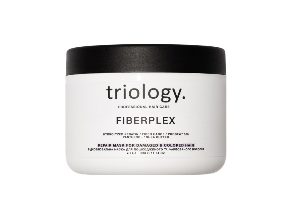 Відновлювальна маска для пошкодженого та фарбованого волосся Triology FIBERPLEX 330 мл